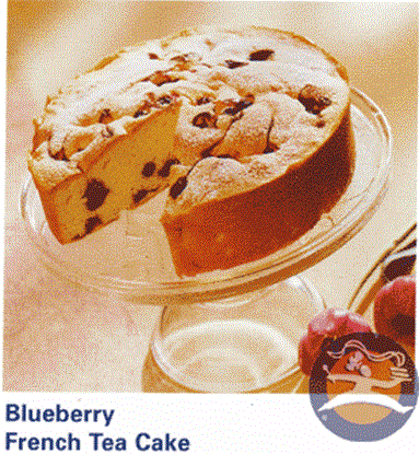 Picture of Blueberry French Tea Cake