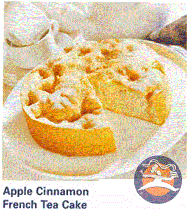 Picture of Apple Cinnamon French Tea Cake