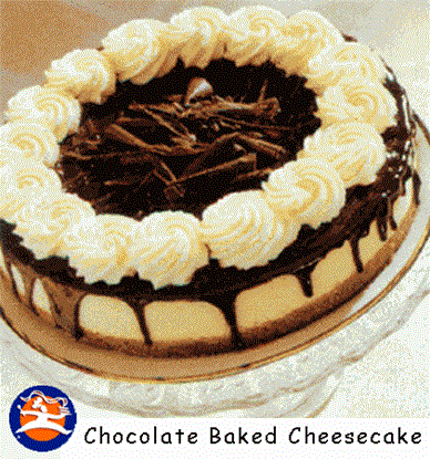 Picture of Chocolate Baked Cheesecake